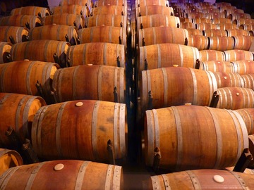 Baril de vin d'Occitanie