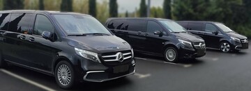 Véhicule VAN Mercedes Extra Long / VAN Mercedes EQV électrique (7 places) :